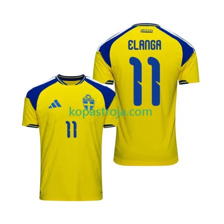 Billiga Fotbollströjor Sverige Anthony Elanga 11 Hemma tröja 2026 Kortärmad